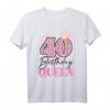 Geburtstag 40 Jahre alt Vintage Königin Krone T-Shirt – Coole Geschenkidee für Frau oder Mama zum HapDeer