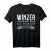 Winzer werden nicht älter, lustiges Spruch T-Shirt – Humorvolles Geschenk für Weinliebhaber, Damen und Herren