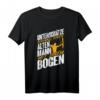 Bogenschießen Alten Mann Mit Pfeil & Bogen Bogenschütze T-Shirt – Perfektes Geschenk für Bogenschützen und Bogenliebhaber