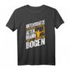 Bogenschießen Alten Mann Mit Pfeil & Bogen Bogenschütze T-Shirt – Perfektes Geschenk für Bogenschützen und Bogenliebhaber