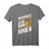 Bogenschießen Alten Mann Mit Pfeil & Bogen Bogenschütze T-Shirt – Perfektes Geschenk für Bogenschützen und Bogenliebhaber