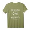 Erzgebirge Sachsen Aue Bergbau Alt Deutsch Motiv T-Shirt – Heimatverbundenes Geschenk für Sachsen, Bergleute & Ostdeutsche