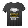 Lustiges Pfälzer Spruch T-Shirt für Ehemänner | Original mit Landesfarben in Schwarz und Gelb