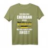 Lustiges Pfälzer Spruch T-Shirt für Ehemänner | Original mit Landesfarben in Schwarz und Gelb