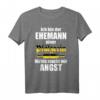 Lustiges Pfälzer Spruch T-Shirt für Ehemänner | Original mit Landesfarben in Schwarz und Gelb