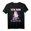 Lustiges 30er Geburtstag Frau T-Shirt - Ich bin 29+ Mittelfinger mit Einhorn für den runden Geburtstag