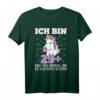Lustiges 30er Geburtstag Frau T-Shirt - Ich bin 29+ Mittelfinger mit Einhorn für den runden Geburtstag