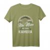 Unterschätze Niemals Einen Alten Mann Mit Kamera T-Shirt – Lustiges Fotografie Motiv für Hobby- und Profi-Fotografen als Geschenkidee