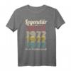 Jahrgang 1972 Geschenk Retro T-Shirt – 51 Jahre Geburtstag, Legendär seit 1972, Witziges und cooles Geburtstags-Shirt für Männer und Frauen