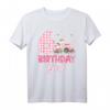 Geburtstagsoutfit für Mädchen zum 6. Geburtstag – Bauernhof T-Shirt mit Kuh, Schwein, Huhn & Traktor in Rosa