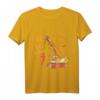 Kinder Ich bin schon 7 - Geburtstag T-Shirt für Jungen mit Kran-Motiv, ideal als Geschenk für 7-Jährige Jungs, Baustellen- und Baggerliebhaber