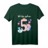 Ich bin 5 Jahre alt Kinder Mädchen Einhorn T-Shirt – Perfektes Geburtstagsgeschenk für kleine Prinzessinnen und Geburtstagspartys