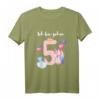 Ich bin 5 Jahre alt Kinder Mädchen Einhorn T-Shirt – Perfektes Geburtstagsgeschenk für kleine Prinzessinnen und Geburtstagspartys