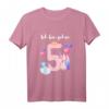 Ich bin 5 Jahre alt Kinder Mädchen Einhorn T-Shirt – Perfektes Geburtstagsgeschenk für kleine Prinzessinnen und Geburtstagspartys