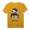 Amstaff Mom Haarknoten - Amerikanischer Staffordshire Terrier T-Shirt für Hundeliebhaber und AmStaff Fans als Geschenk