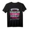 Verrückte Verkäuferin Kauffrau Einzelhandel lustiges Spruch T-Shirt - Perfektes Geschenk für Verkäuferinnen mit Humor und Herz