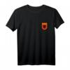 Kosovarisches Armee Wappen T-Shirt - Albanisches Patriotisches Shirt mit Adler für Kosovo & Albanien Supporter