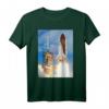 Space Shuttle Launch Galaxy T-Shirt – Cooles Weltraum- und Astronomie-Shirt für Wissenschaftler, Astronomie-Fans und Sternenbeobachter