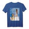 Space Shuttle Launch Galaxy T-Shirt – Cooles Weltraum- und Astronomie-Shirt für Wissenschaftler, Astronomie-Fans und Sternenbeobachter