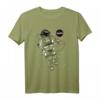 NASA Astronaut Float In Stars Space Logo T-Shirt - Offiziell lizenzierte NASA Kleidung für Raumfahrtfans