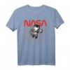 NASA Astronaut Weltraum T-Shirt mit NASA Logo - Vintage-Design für Weltraum-, Mond- und Planetenfans, ideal als Geschenk