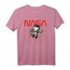 NASA Astronaut Weltraum T-Shirt mit NASA Logo - Vintage-Design für Weltraum-, Mond- und Planetenfans, ideal als Geschenk