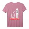 Save The Planet - Humanist Anti-Religion Atheist T-Shirt | Sarkastisches Geschenk für Atheisten & Skeptiker