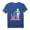 Save The Planet - Humanist Anti-Religion Atheist T-Shirt | Sarkastisches Geschenk für Atheisten & Skeptiker