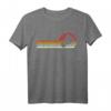 Badminton Shuttlecock Sonnenuntergang Distressed T-Shirt – Perfektes Geschenk für Badmintonspieler, Trainer und Sportliebhaber zu Weihnachten & Geburtstag