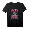 Bin Frau Mein Quad Quadfahrerin Quadfahren Motorsport Sport T-Shirt – Lustiges Geschenk für Quadfahrerinnen beim Offroad- und Motorsportrennen