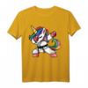 Lustiges Einhorn Judo T-Shirt für Frauen und Mädchen - Geschenkidee für Judosportlerinnen zu Weihnachten und Geburtstag