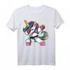 Lustiges Einhorn Judo T-Shirt für Frauen und Mädchen - Geschenkidee für Judosportlerinnen zu Weihnachten und Geburtstag