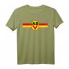 NVA ASV DDR Sport Nicki Army Sports Club Stürmer FFo T-Shirt - Klassisches, doppelt genähtes Militär- und Sportswear