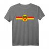 NVA ASV DDR Sport Nicki Army Sports Club Stürmer FFo T-Shirt - Klassisches, doppelt genähtes Militär- und Sportswear