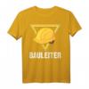Bauleiter Bauarbeiter Kostüm mit Helm - Lustiges Baustellen T-Shirt für Fasching, Karneval & Bauhelme für Kinder & Erwachsene