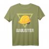 Bauleiter Bauarbeiter Kostüm mit Helm - Lustiges Baustellen T-Shirt für Fasching, Karneval & Bauhelme für Kinder & Erwachsene