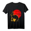 Kangaroo Sunset T-Shirt - Australisches Outback & Känguru-Motiv für Tierliebhaber & Australien-Reisende