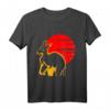 Kangaroo Sunset T-Shirt - Australisches Outback & Känguru-Motiv für Tierliebhaber & Australien-Reisende