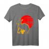 Kangaroo Sunset T-Shirt - Australisches Outback & Känguru-Motiv für Tierliebhaber & Australien-Reisende