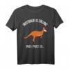 Australien Känguru Australia is calling and I must go Spruch T-Shirt – Originelles Geschenk für Australien Fans und Backpacker