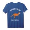 Australien Känguru Australia is calling and I must go Spruch T-Shirt – Originelles Geschenk für Australien Fans und Backpacker