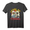Patenonkel Taufpaten Fragen - Onkel Level Up lustiges T-Shirt als Geschenk für die Taufpatin & Taufpaten-Frageidee