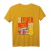 Kinder Feuerwehr T-Shirt für Jungen und Mädchen zum 6. Geburtstag - Cooles Design & Feuerwehr-Motiv für Kinder
