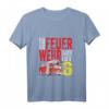 Kinder Feuerwehr T-Shirt für Jungen und Mädchen zum 6. Geburtstag - Cooles Design & Feuerwehr-Motiv für Kinder