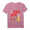 Kinder Feuerwehr T-Shirt für Jungen und Mädchen zum 6. Geburtstag - Cooles Design & Feuerwehr-Motiv für Kinder