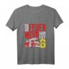 Kinder Feuerwehr T-Shirt für Jungen und Mädchen zum 6. Geburtstag - Cooles Design & Feuerwehr-Motiv für Kinder