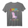 Kinder 2023 Einhorn Deko Kindergarten T-Shirt für Mädchen - Perfekt zum ersten Kindergartentag & Vorschulstart
