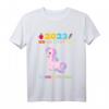 Kinder 2023 Einhorn Deko Kindergarten T-Shirt für Mädchen - Perfekt zum ersten Kindergartentag & Vorschulstart