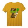 Jetzt Rettich die Welt Vegan Vegetarisch Klimaschutz Gemüse T-Shirt - Lustiges pflanzenbasiertes Design für Tierliebhaber und umweltbewusste Menschen