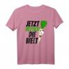 Jetzt Rettich die Welt Vegan Vegetarisch Klimaschutz Gemüse T-Shirt - Lustiges pflanzenbasiertes Design für Tierliebhaber und umweltbewusste Menschen